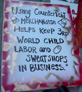 Counterfeit goods