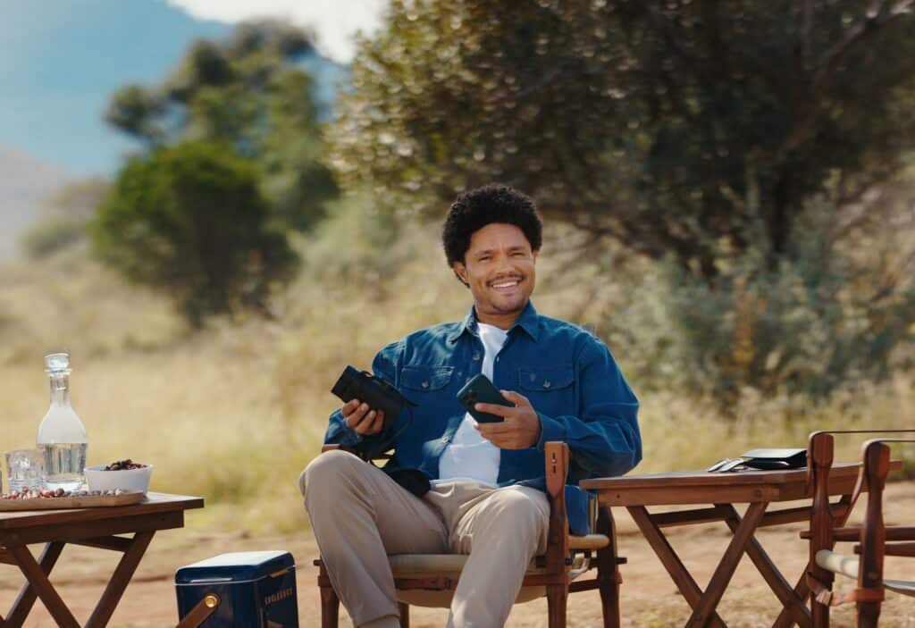 Trevor Noah in the new tourism campaign